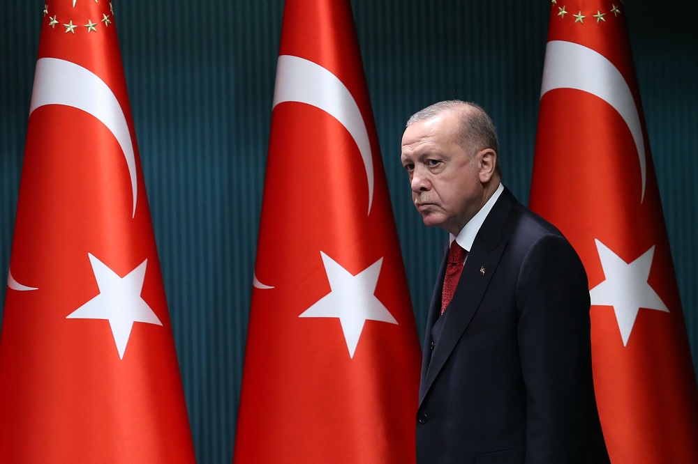 اردوغان: اعتراضات فقط یک نمایش است