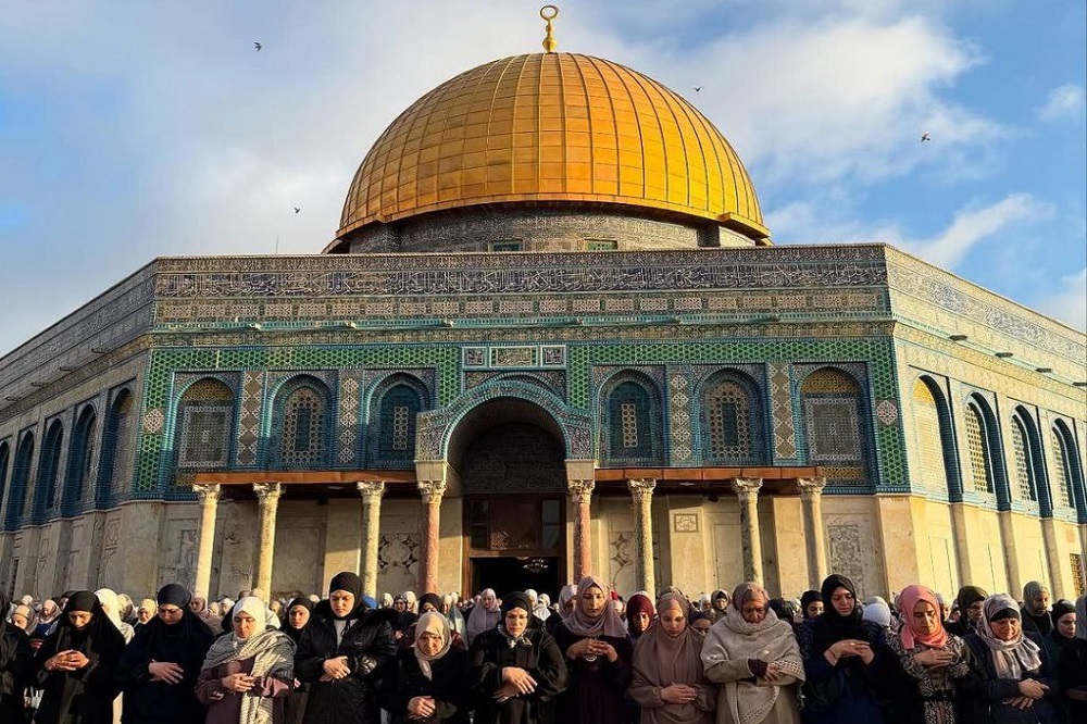 عید فطر در بیت‌المقدس