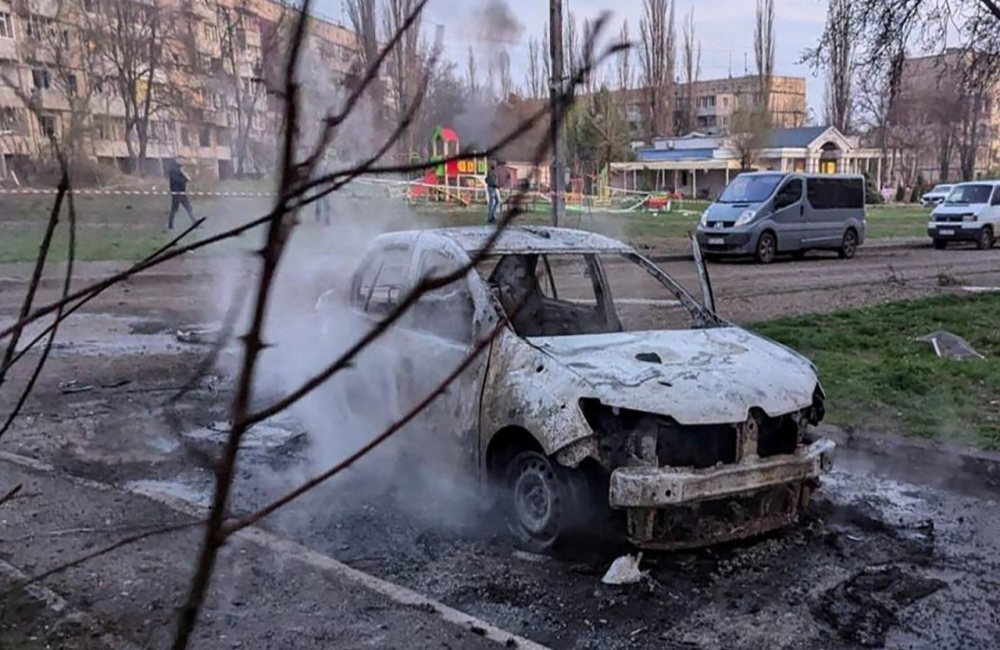 حمله روسیه به محل نشست فرماندهان اوکراینی