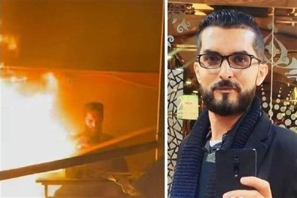 شهادت خبرنگار فلسطینی که زنده در آتش سوخت