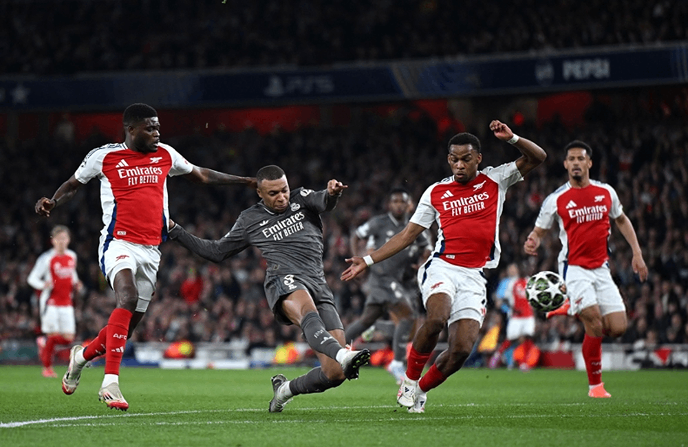 شاهکار آرسنال مقابل رئال مادرید