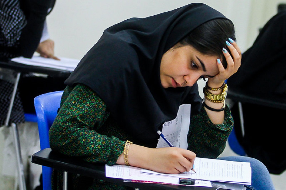 ۶۳ درصد متقاضیان کنکور ۱۴۰۴ خانم هستند