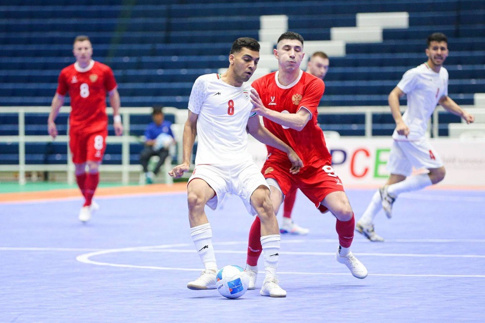 تیم ملی فوتسال ایران مغلوب روسیه شد