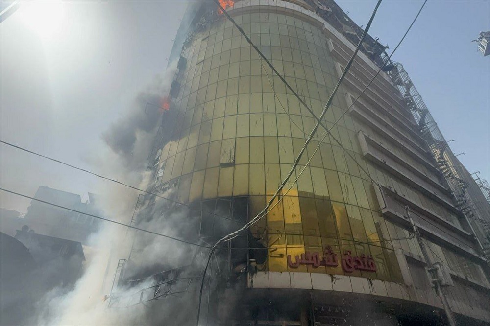 کاروان ایرانی در هتلهای حادثه دیده کربلا نیست