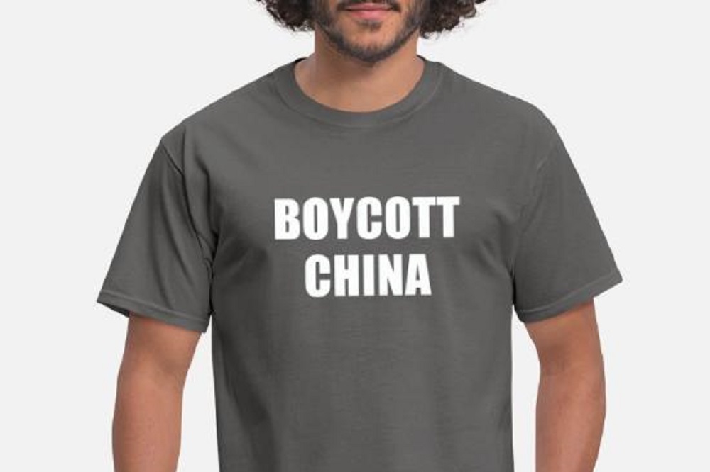 تیشرت کنایهآمیز چینی در بازار آمریکا