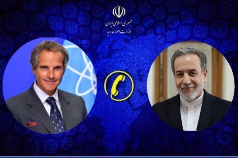 گفتوگوی تلفنی رافائل گروسی با وزیر امور خارجه