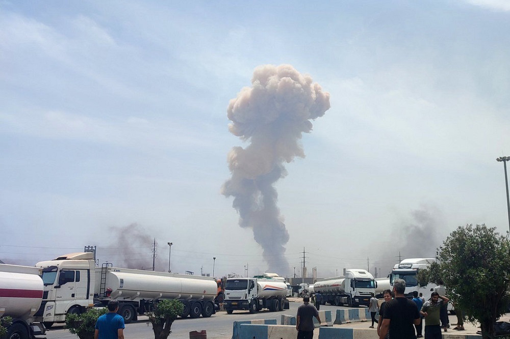 چه کالاهایی در بندر شهید رجایی سوختند؟