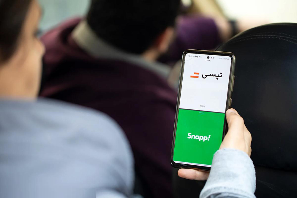 گردش مالی ۷۴ همتی اسنپ و تپسی