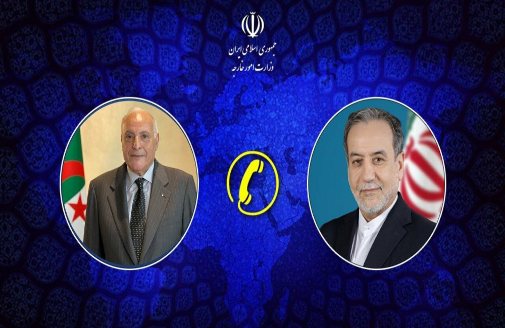 گفتوگوی تلفنی وزیران امور خارجه ایران و الجزایر