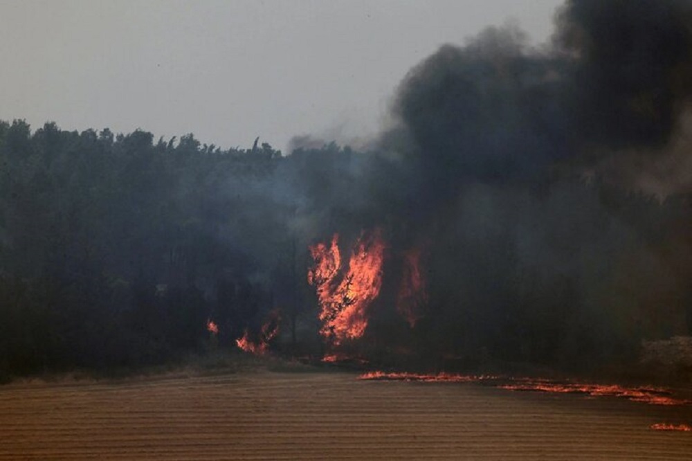 آتشسوزیهای مجدد در نزدیکی قدس اشغالی