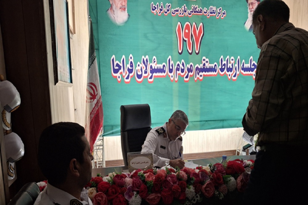 برق در حضور رئیس پلیس راهور هم قطع شد!