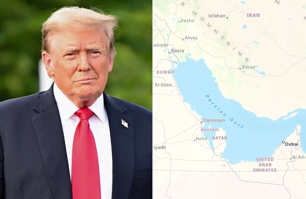 مخالفت ایران مانع تغییر نام خلیج فارس توسط ترامپ شد