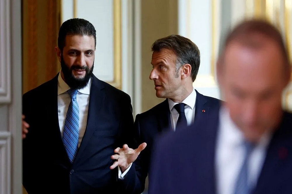 مکرون خطاب به جولانی: تو مورد اعتماد نیستی!