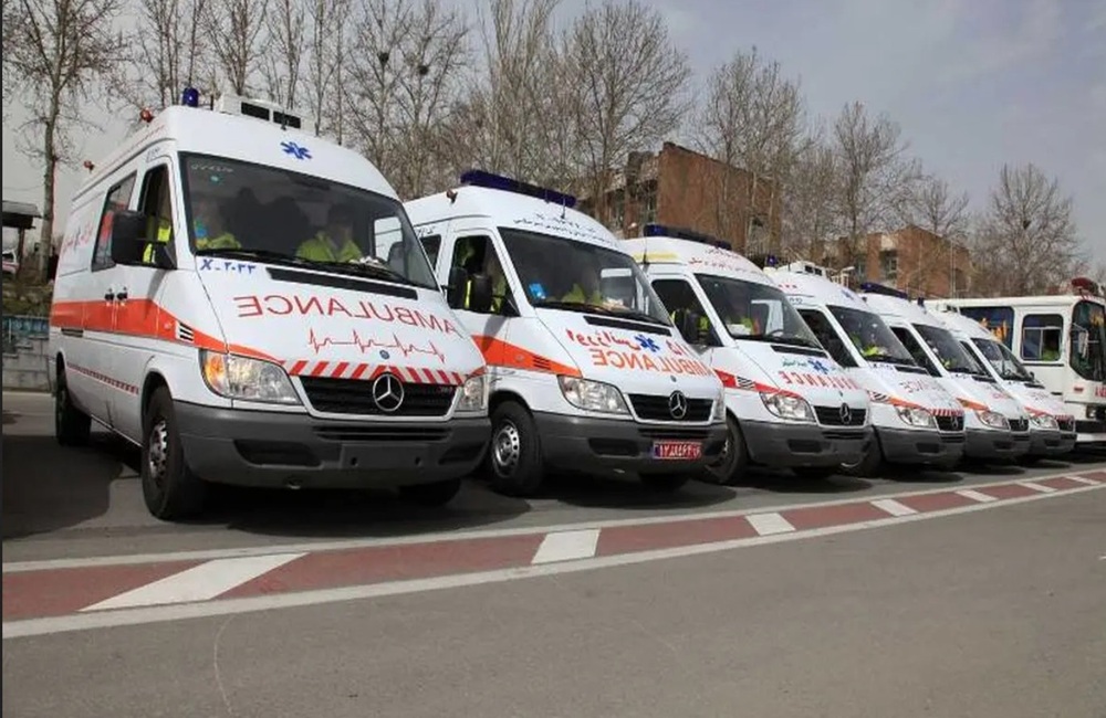 اورژانس استان تهران به حالت آماده‌باش در آمد