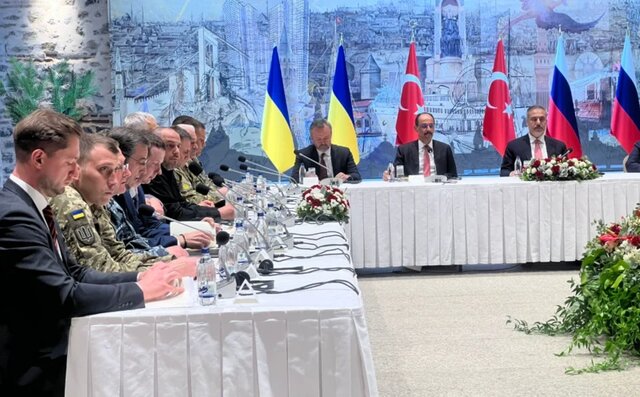 مذاکرات روسیه-اوکراین در استانبول آغاز شد