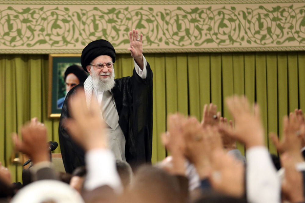 دیدار معلمان با رهبر انقلاب