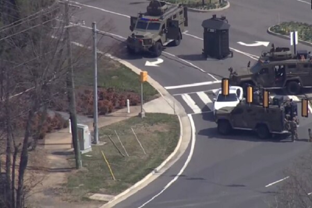 حادثه امنیتی مقابل ساختمان «سیا» در آمریکا