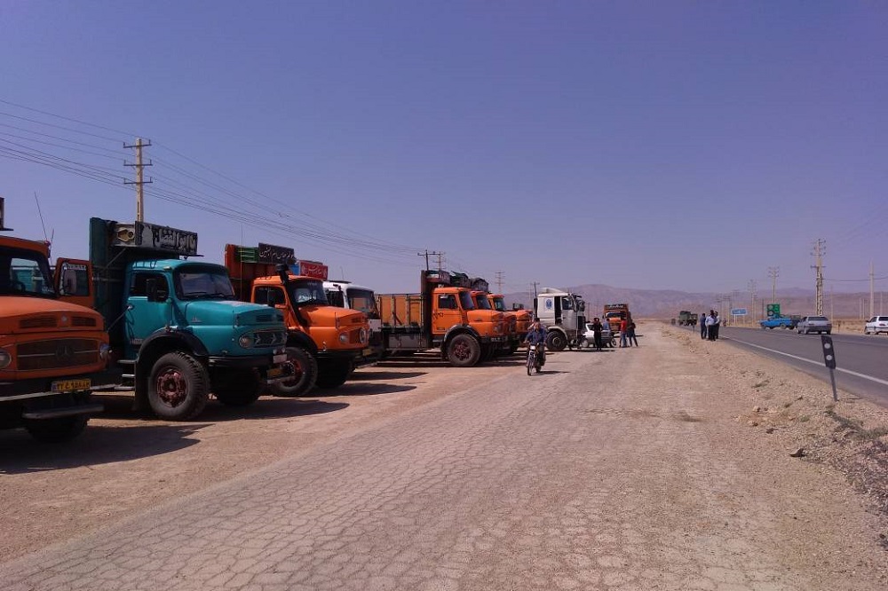 فرامتن اعتراض اخیر کامیونداران