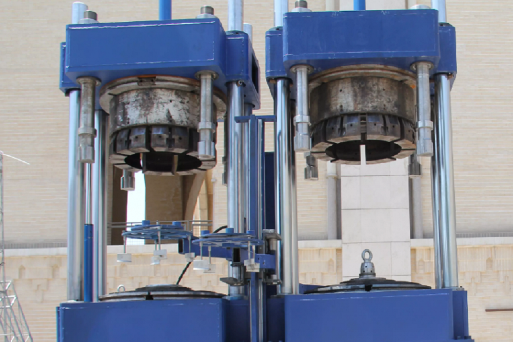 ساخت پرس هیدرولیک پخت تایر در واحد اسلامشهر