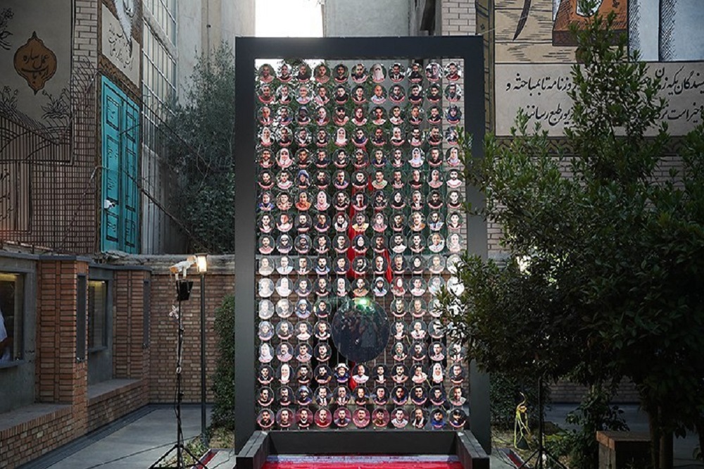 رونمایی از یادبود خبرنگاران شهید غزه در خانه روزنامهنگاران