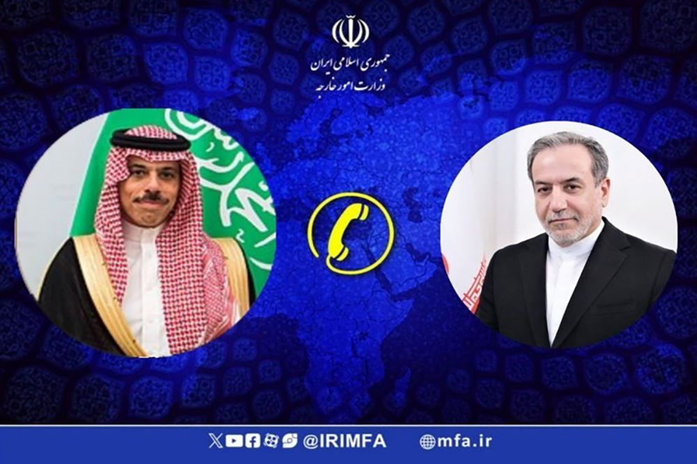 تماس تلفنی وزیر خارجه عربستان با عراقچی