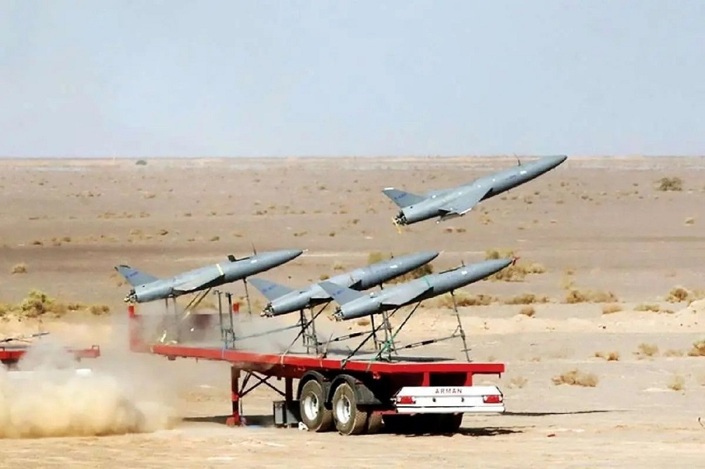 انهدام چهارمین پهپاد اسرائیل در قم