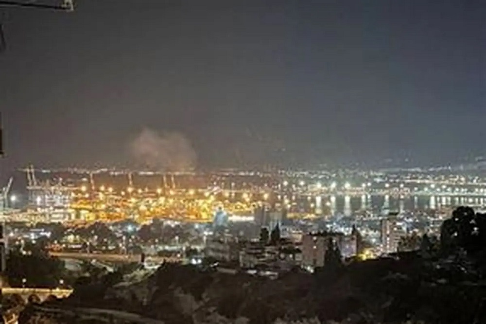 اصابت موشکهای ایرانی به پالایشگاه حیفا