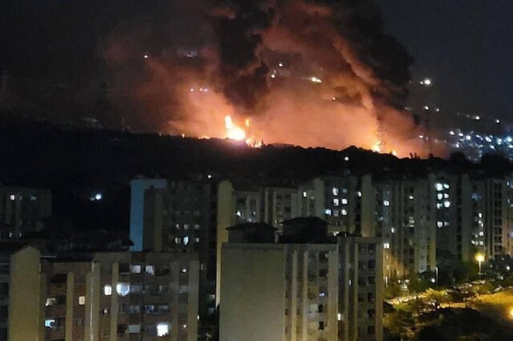 حمله رژیم صهیونیستی به انبار نفت شهران و یک مخزن سوخت