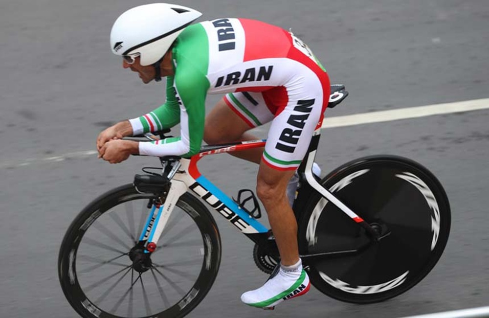 سعید صفرزاده، نفر اول تور دوچرخهسواری شد