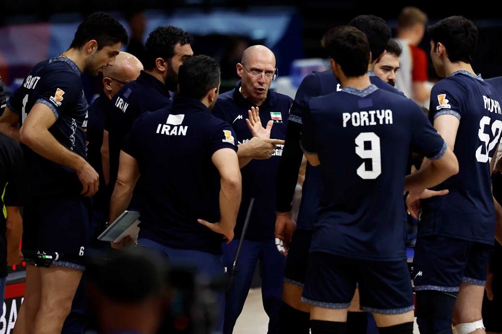 شکست تیم ملی والیبال ایران مقابل آلمان