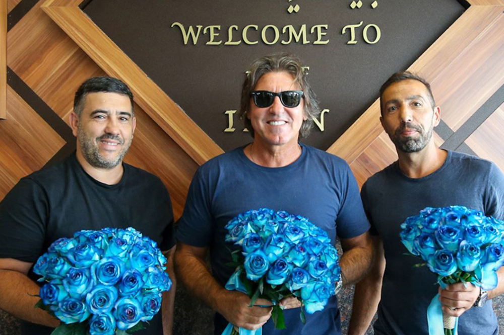 ساپینتو وارد ایران شد