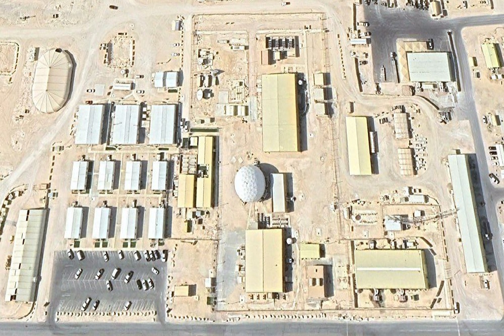 تصاویر جدید از رادوم منهدم‌شده در پایگاه العدید