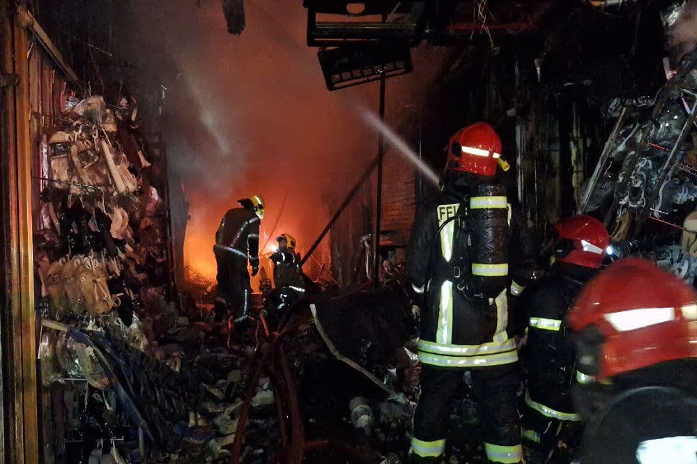 علت آتشسوزی در مجتمع تجاری مشهد چه بود؟