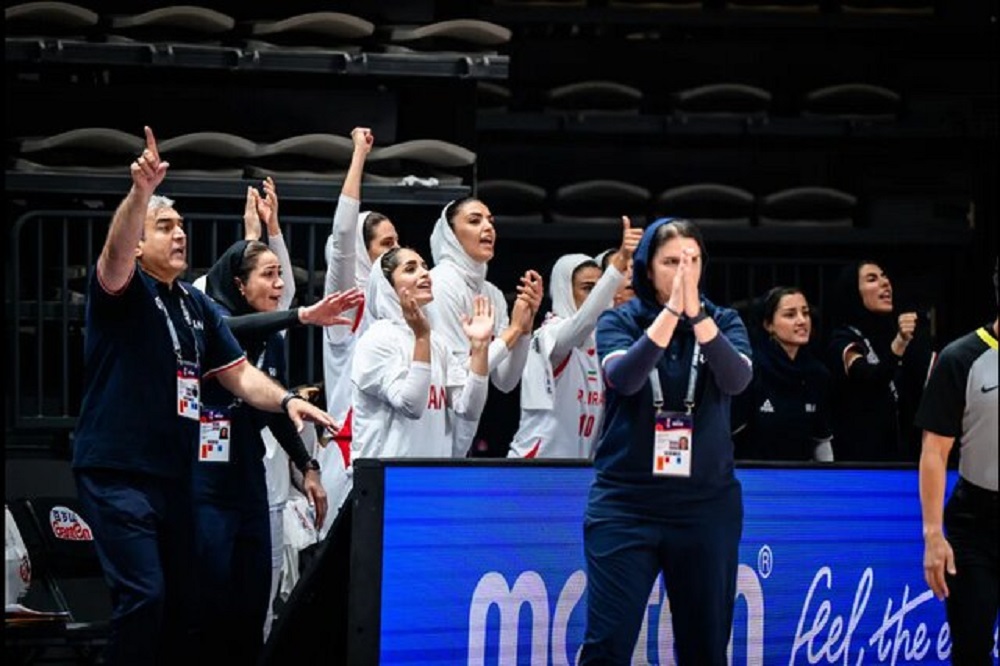 دختران بسکتبال ایران به فینال کاپ آسیا صعود کرد