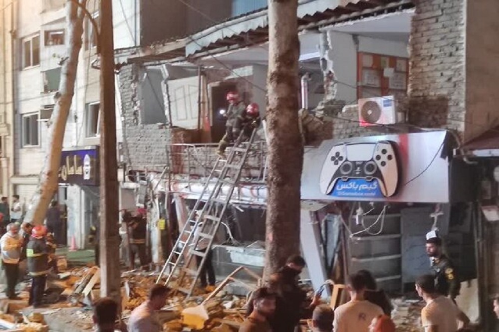 انفجار در رشت با دستکم ۱۳ مصدوم