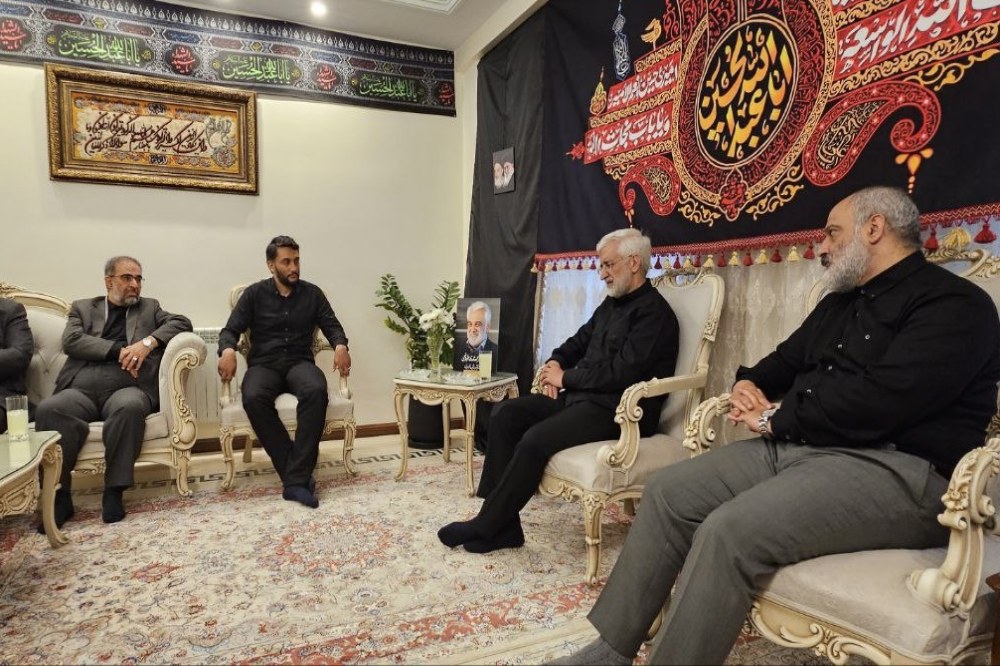 دیدار سعید جلیلی با خانواده شهید طهرانچی