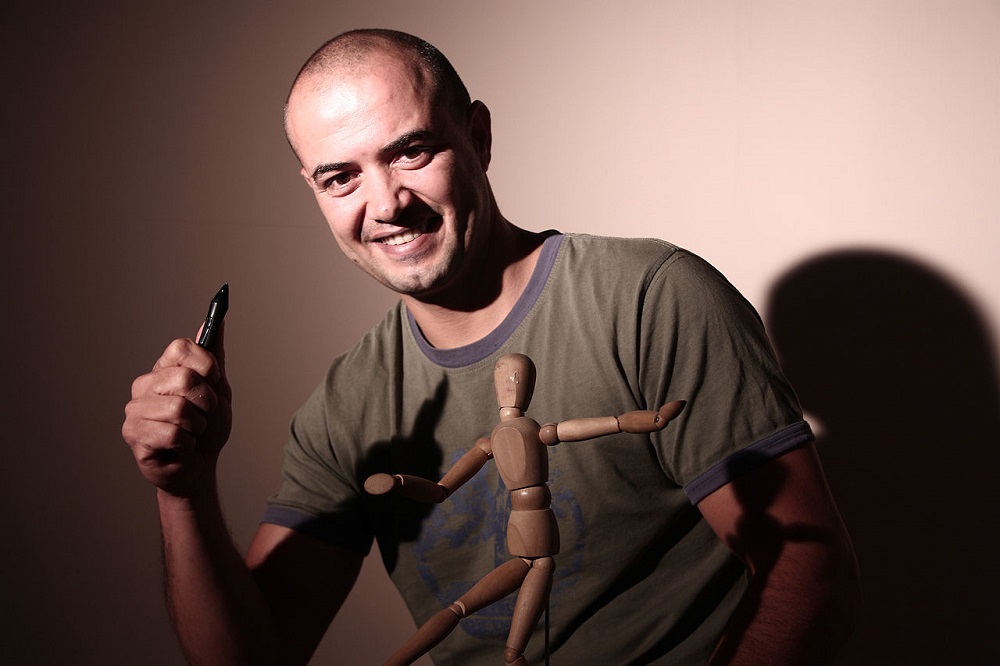 حجاج، کاریکاتوریست اردنی: بیطرفها جنایتکارند