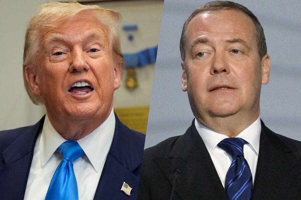 ماجرای جدل مدودف و ترامپ