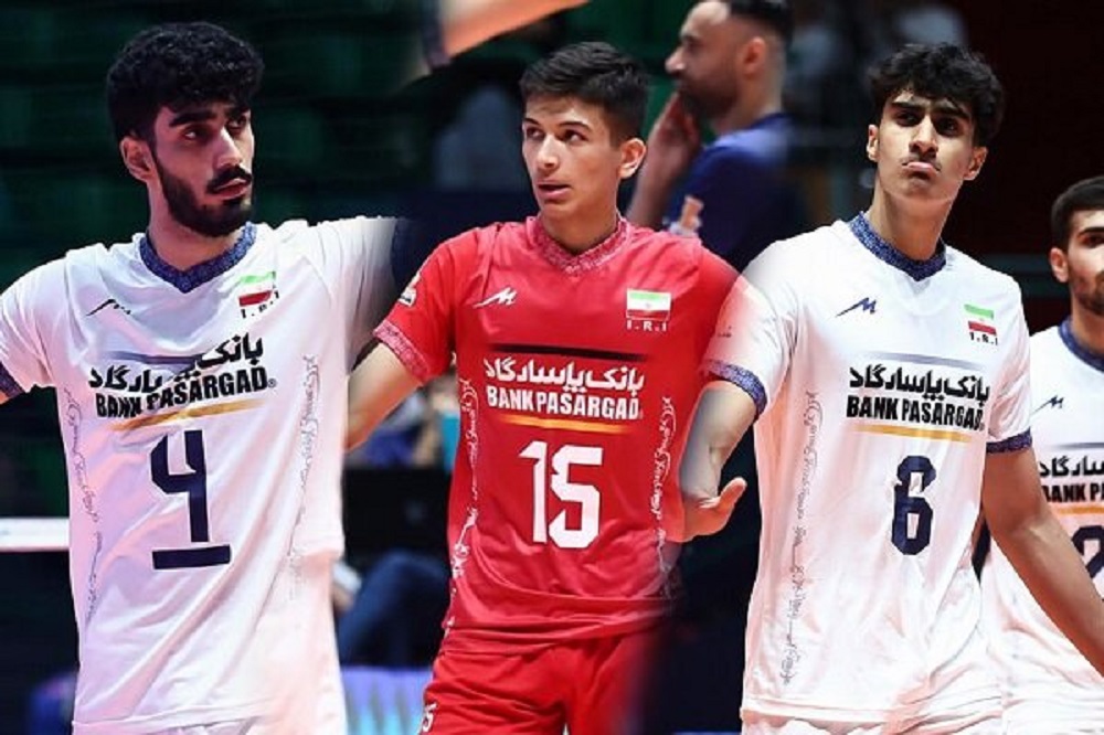سه والیبالیست نوجوان ایران در جمع بهترینهای جهان