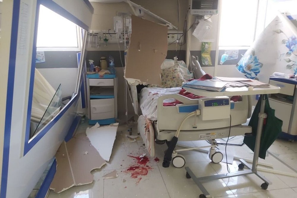 افشای نفش منافقین در حمله رژیم به بیمارستان فارابی