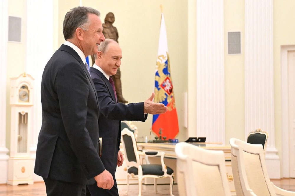 پایان دیدار سه ساعته ویتکاف با پوتین