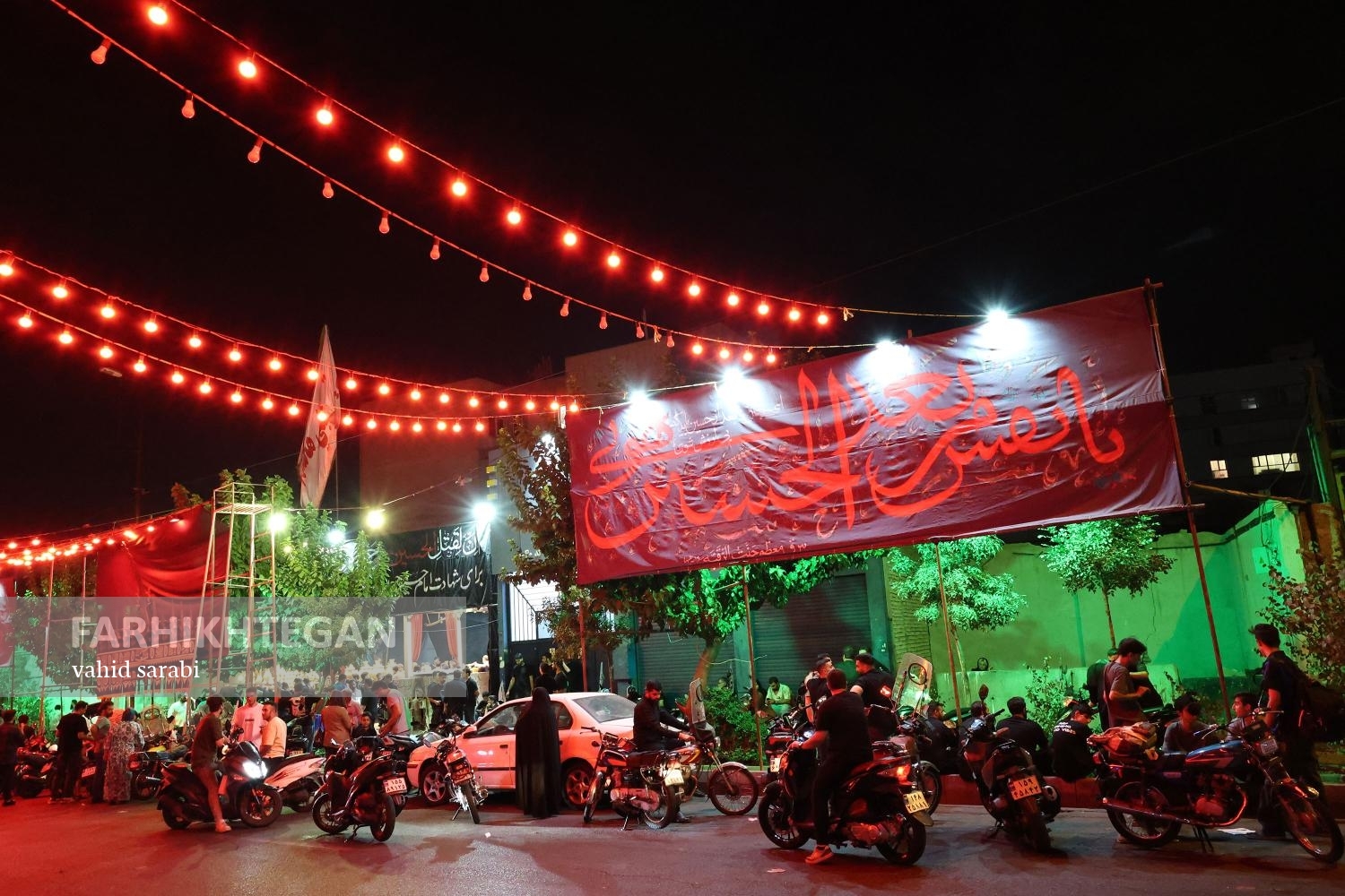 حال و هوای اربعینی محله‌های تهران (۲)