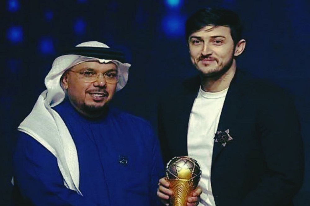 سردار برنده توپ طلای فوتبال امارات شد