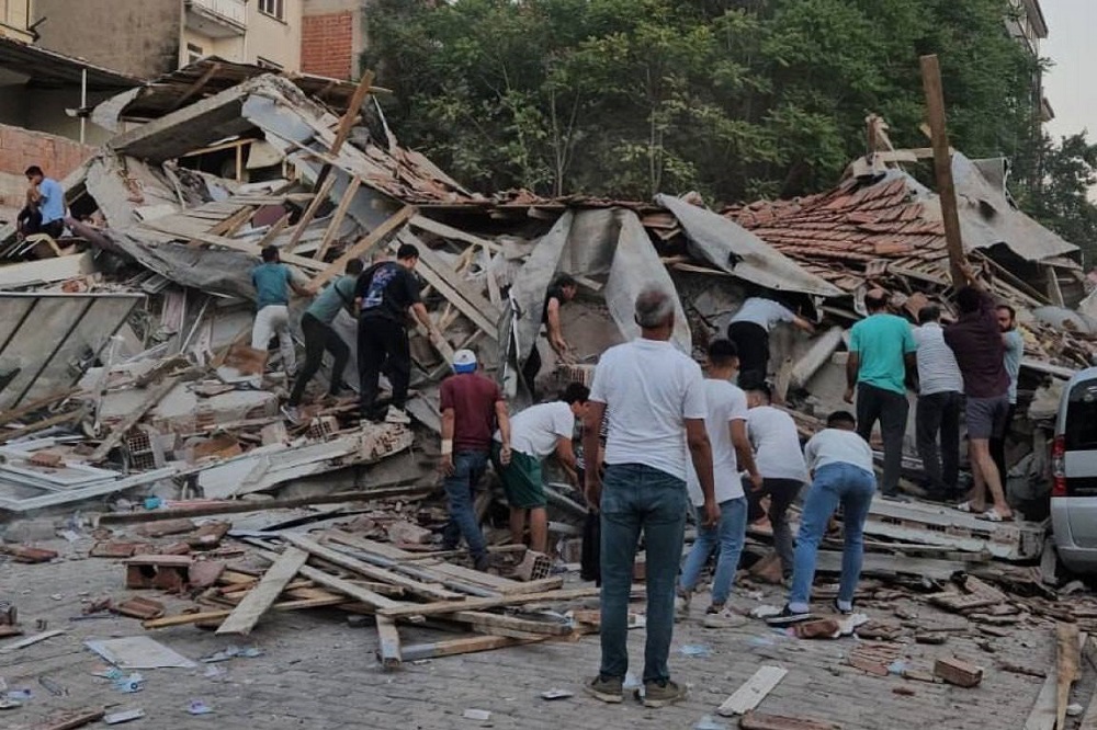 وقوع زلزله ۶.۱ ریشتری در ترکیه