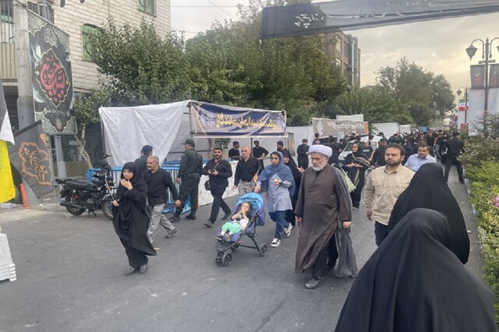 راهپیمایی جاماندگان اربعین حسینی در تهران