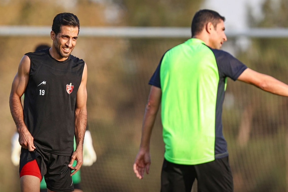 ممانعت هاشمیان از ورود امیری به تمرین!