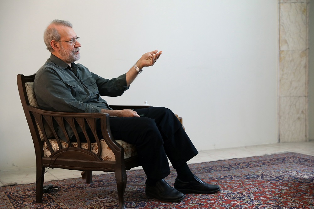 لاریجانی شهادت فرمانده ارشد حزب الله را تسلیت گفت