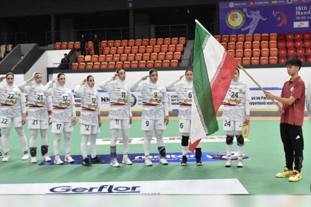 برد پرگل دختران هندبال ایران در آسیا