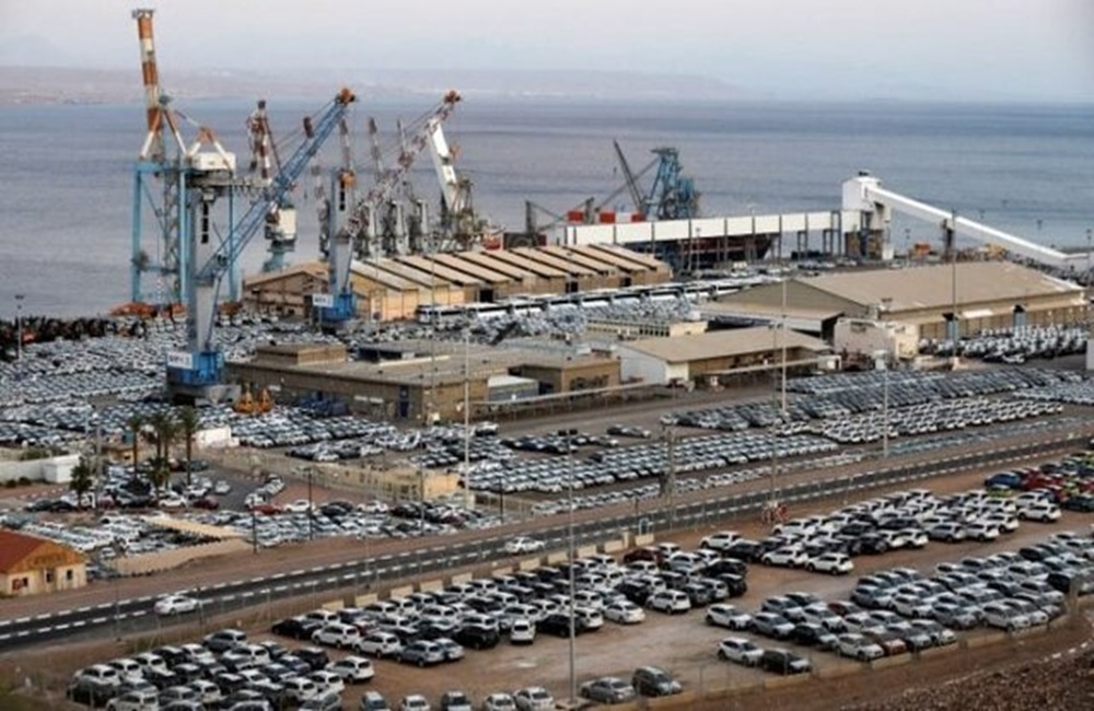 بندر ایلات کاملا فلج شده است