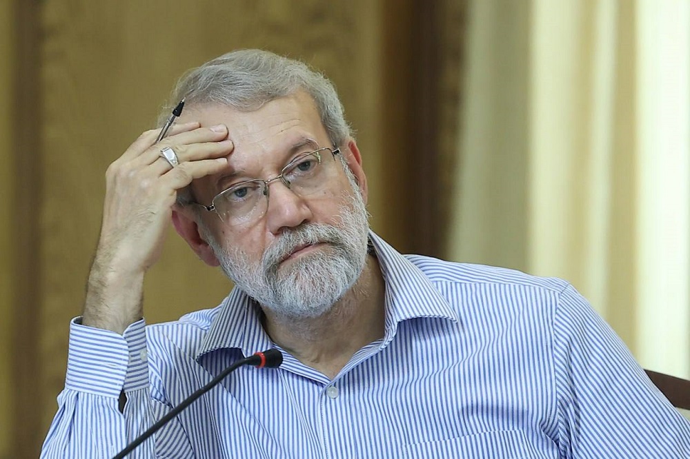 لاریجانی: آمریکایی‌ها فقط حرف از مذاکره می‌زنند